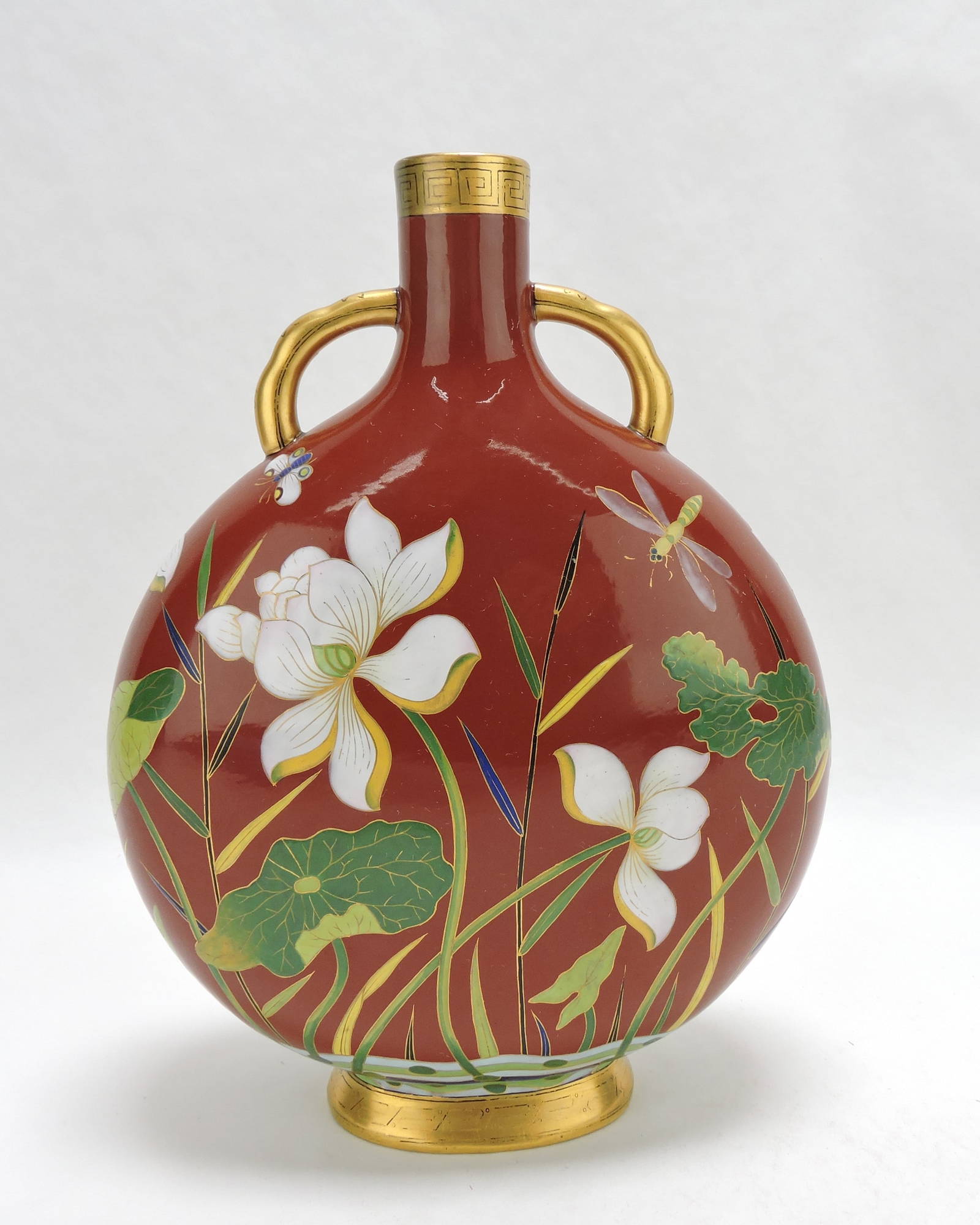Rare Red Ground Minton Aesthetic Auction