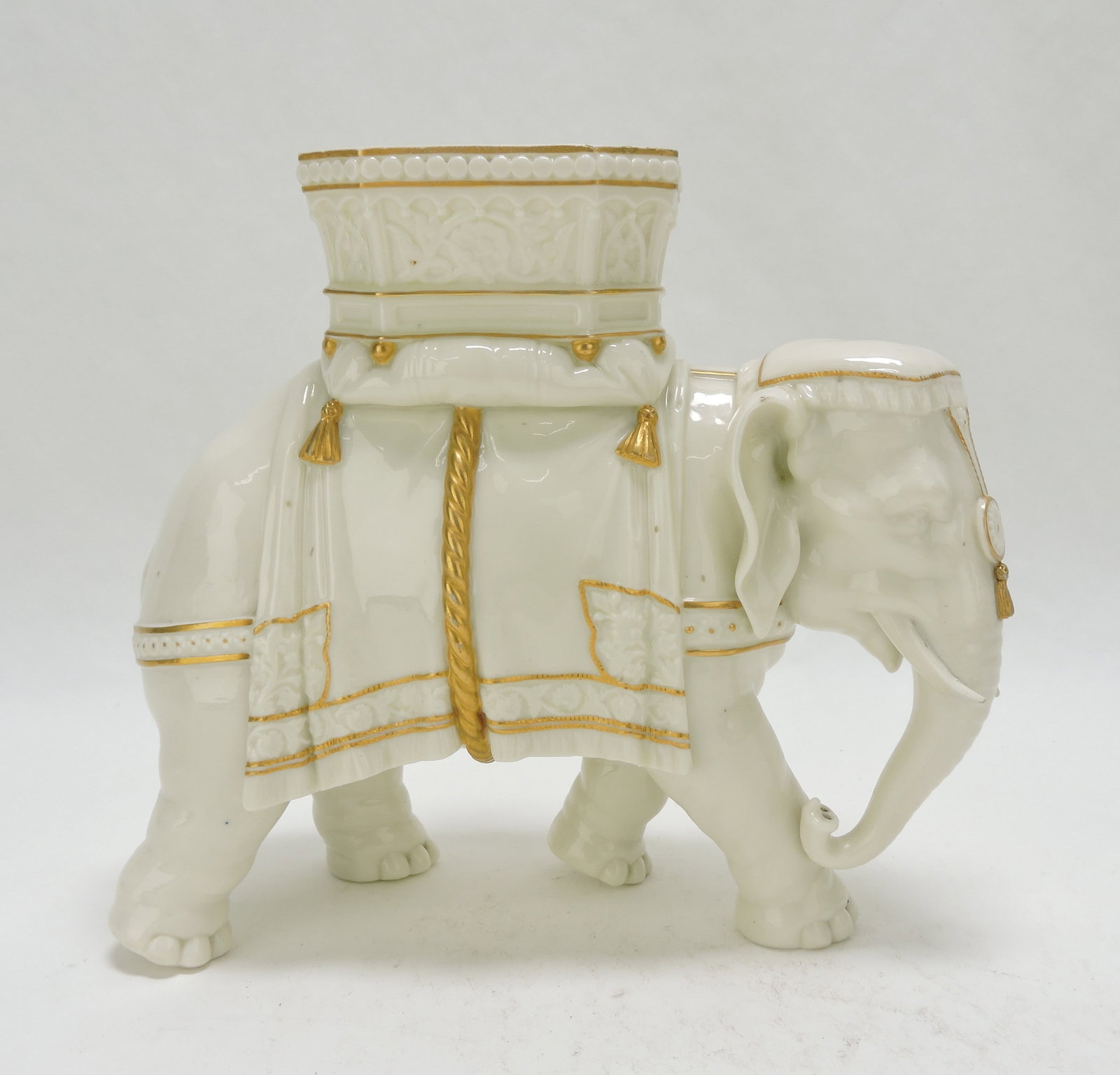 Royal Worcester Porcelain Elephant (1 of 3)
