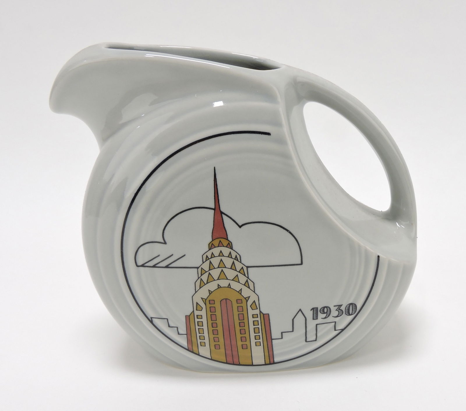 Fiesta Post 86 HLCCA disc juice pitcher, (1 of 1)