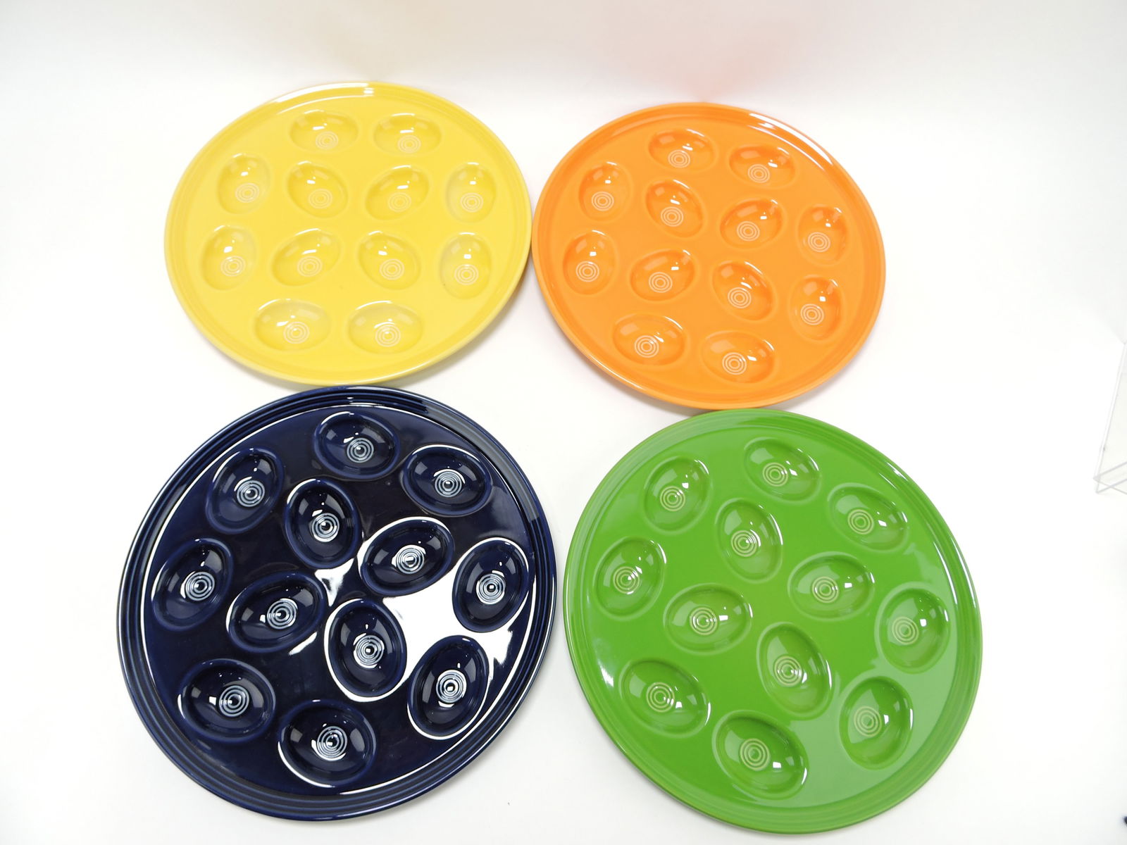 Fiesta Post 86 13" egg plate group: (1 of 1)