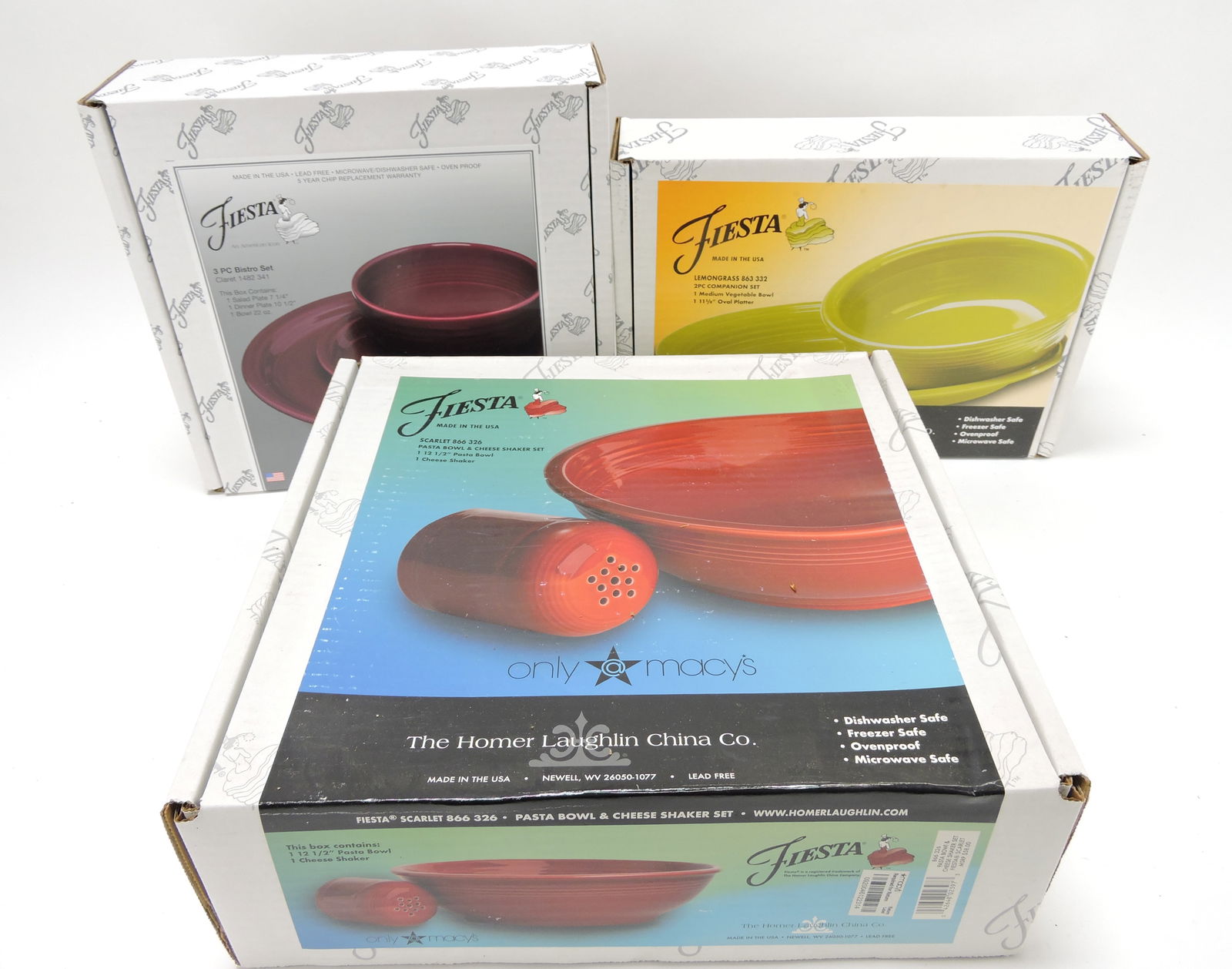 Fiesta Post 86 lot of 3 pieces NIB, (1 of 1)