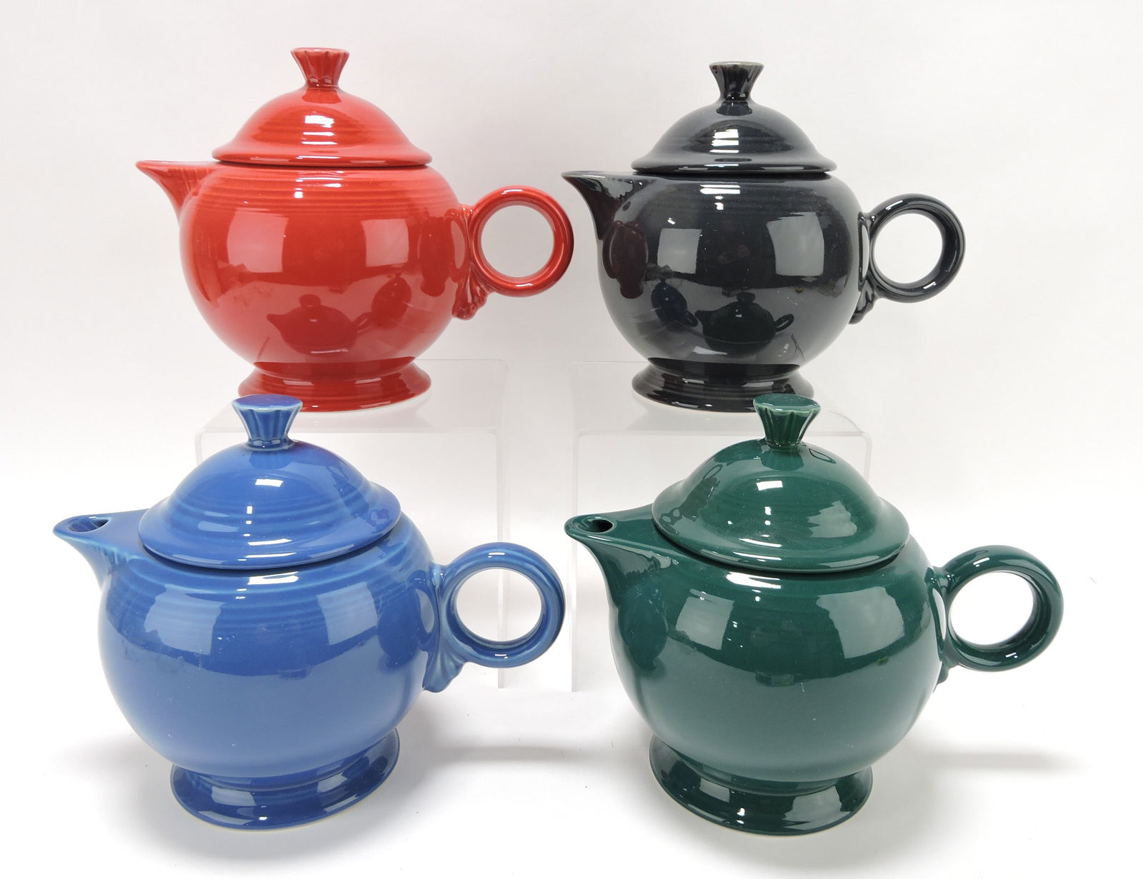 Fiesta Post 86 teapot group: scarlet, (1 of 1)