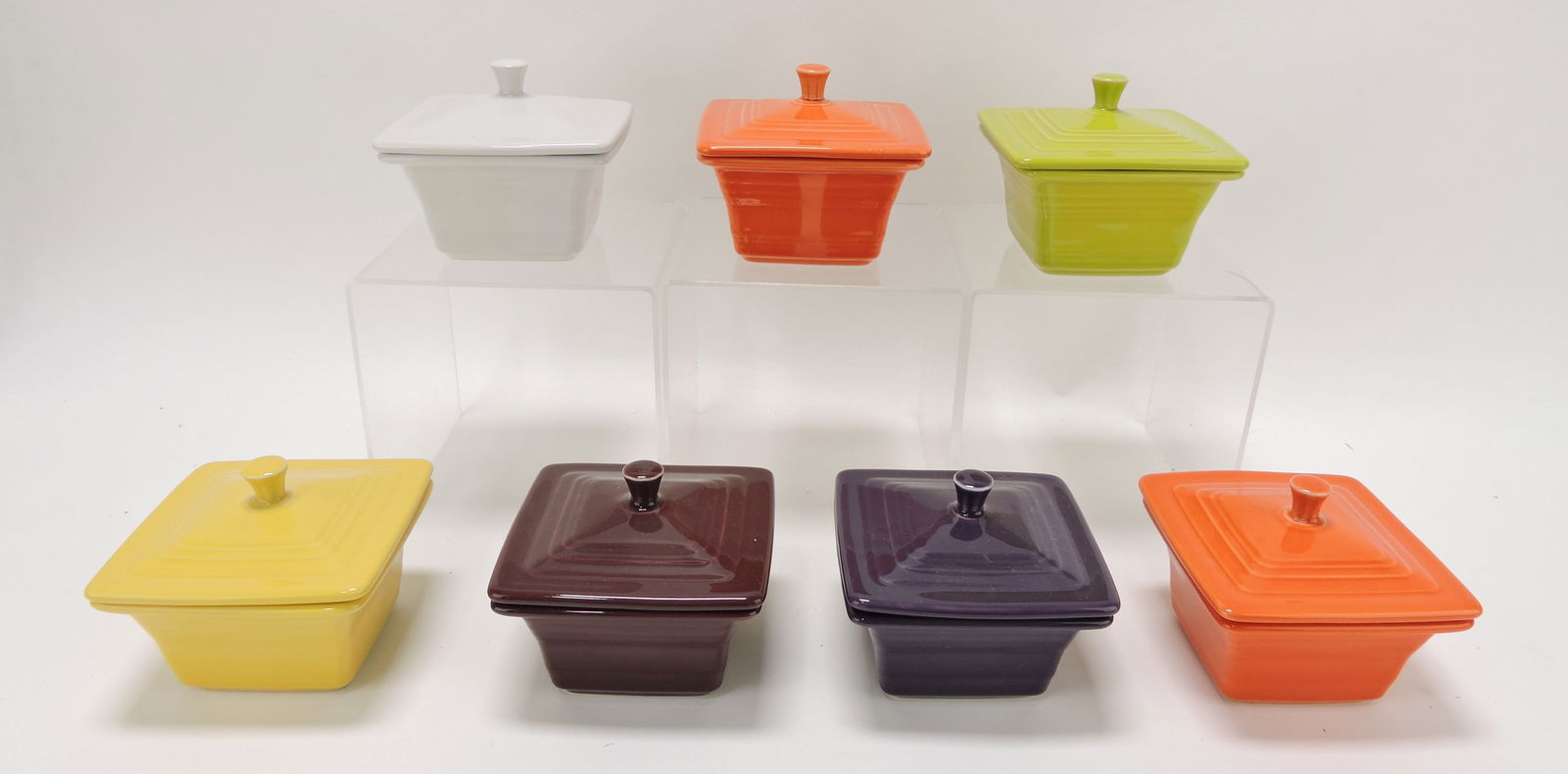 Fiesta Post 86 belk box lot of 7, mixed: .