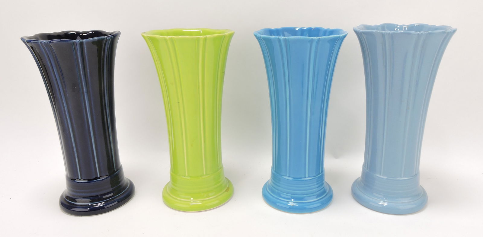 Fiesta Post 86 lot of 4 medium vases: (1 of 1)