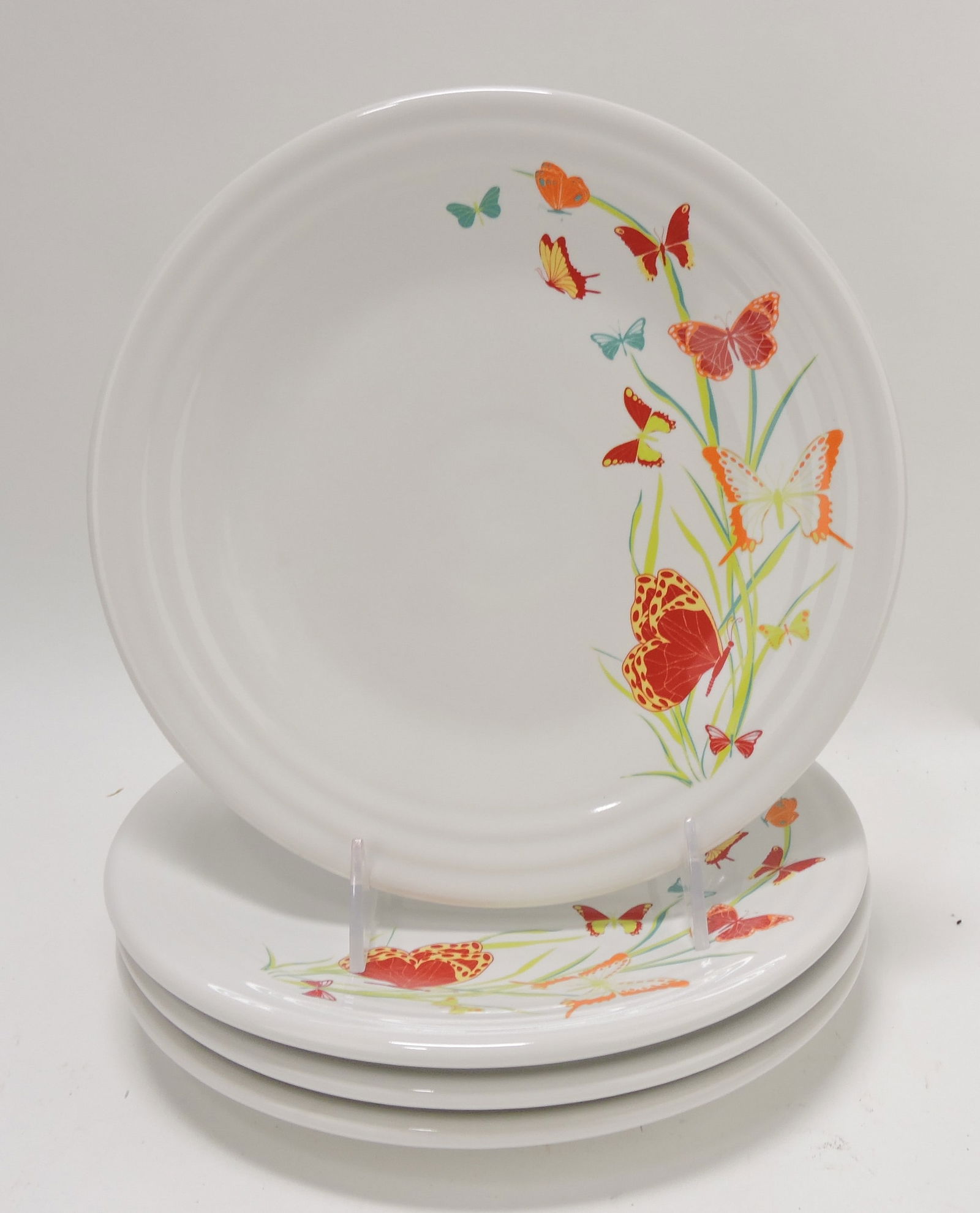 Fiesta Post 86 lot of 4 - 9" plates with (1 of 1)