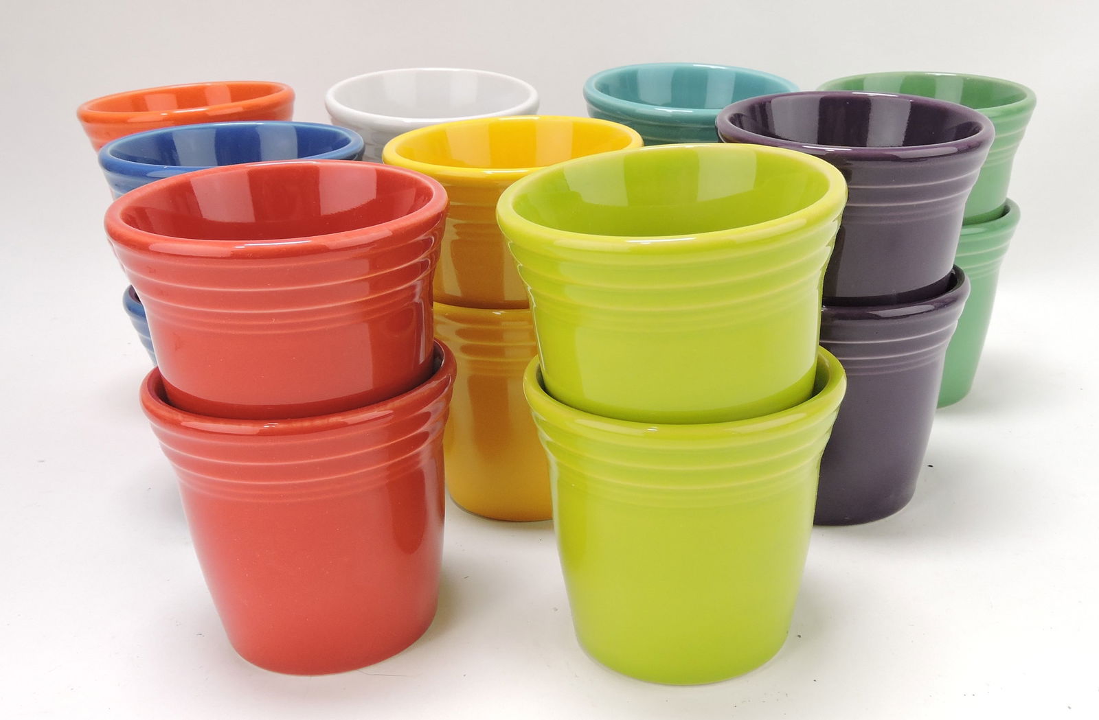 Fiesta Post 86 lot of 18 tumblers: .
