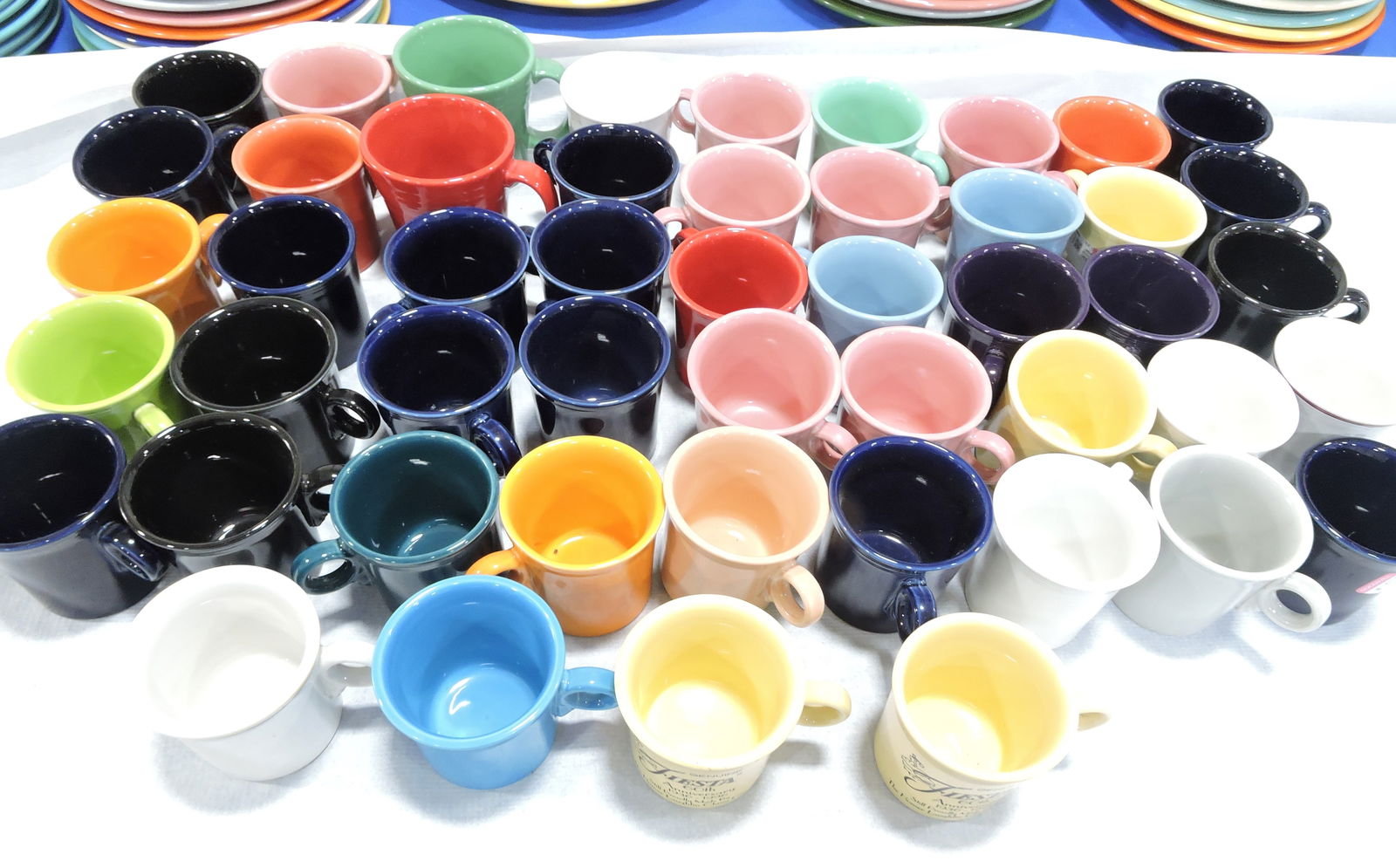 Fiesta Post 86 lot of 49 mugs, various (1 of 1)