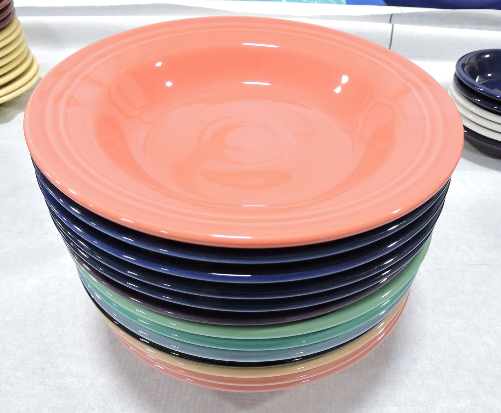 Fiesta Post 86 lot of 13 deep plates (1 of 1)
