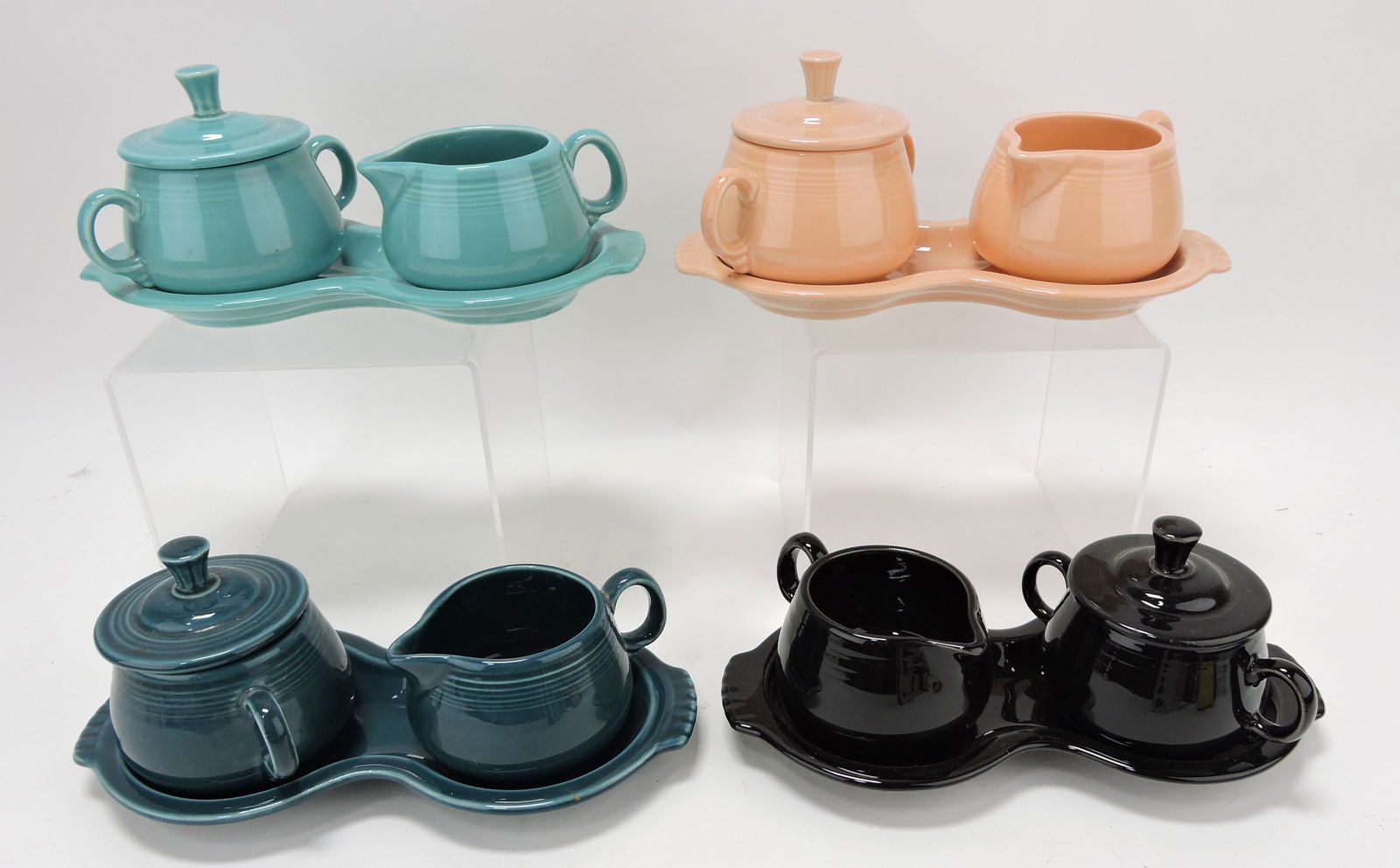 Fiesta Post 86 lot of 4 cream, sugar, and (1 of 1)