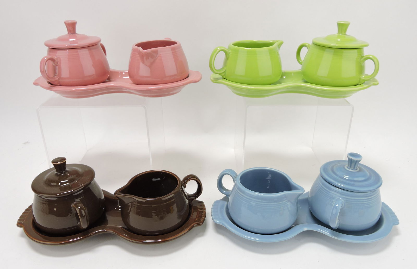 Fiesta Post 86 lot of 4 cream, sugar, and (1 of 1)