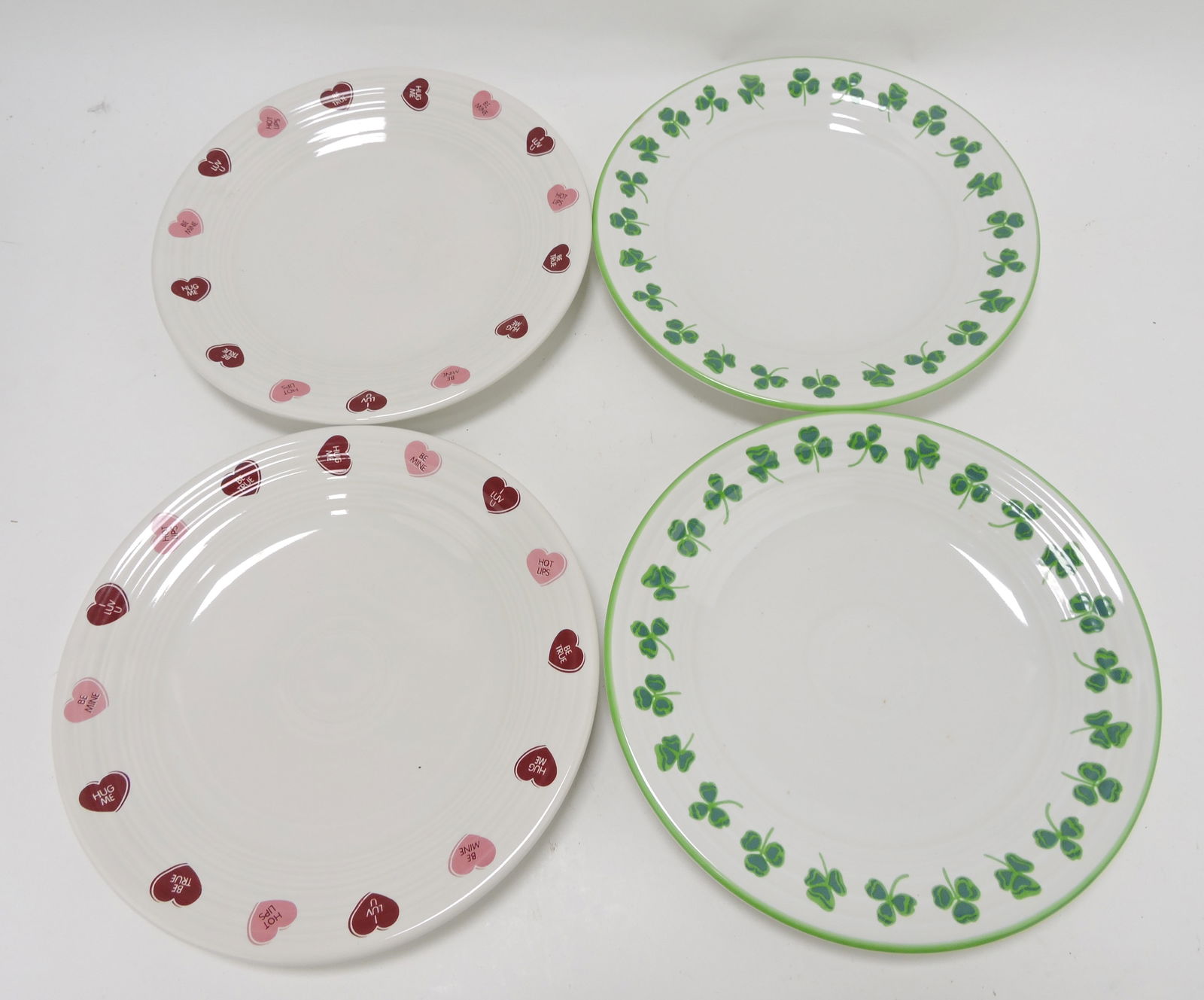 Fiesta Post 86 set of 4 - 9" plates with (1 of 1)