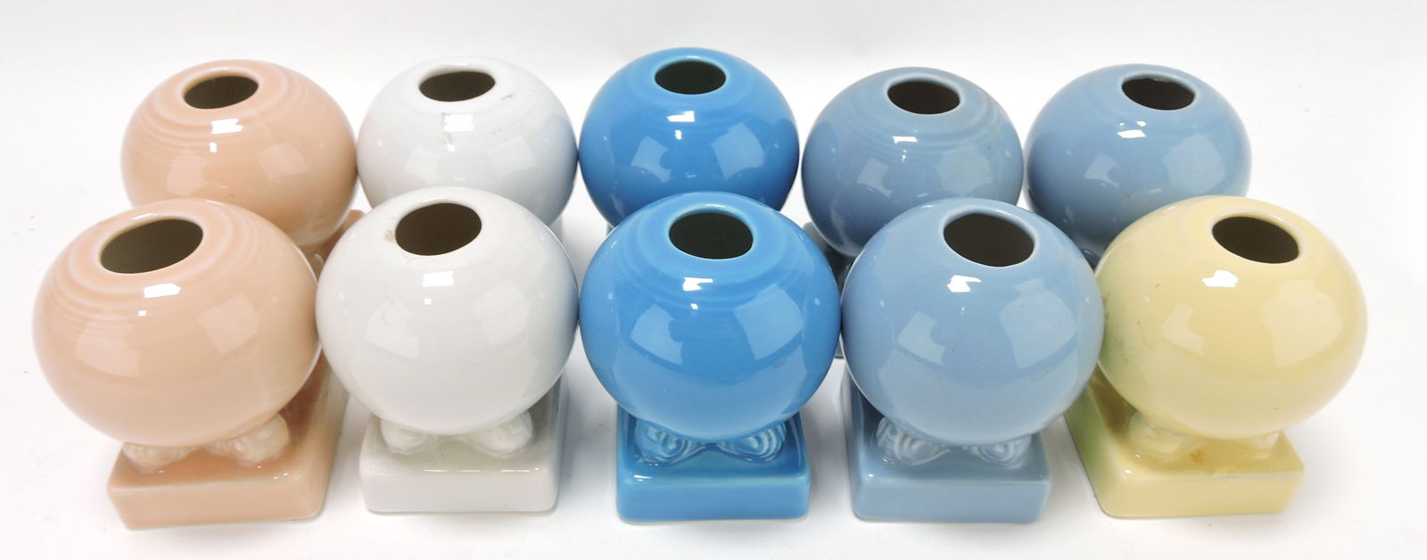 Fiesta Post 86 round candle holder group: (1 of 1)