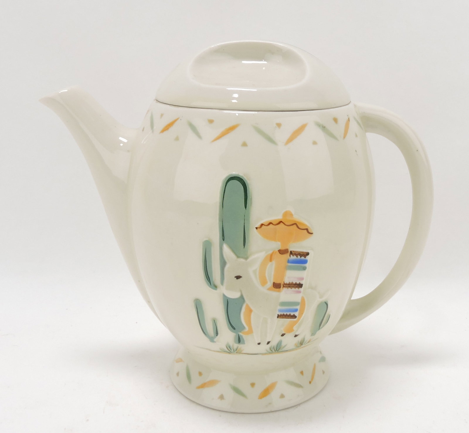 Porcelier Mexicana coffee pot: .