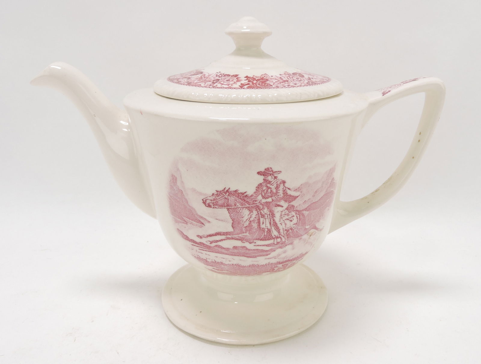 HLC transferware coffee pot (1 of 1)