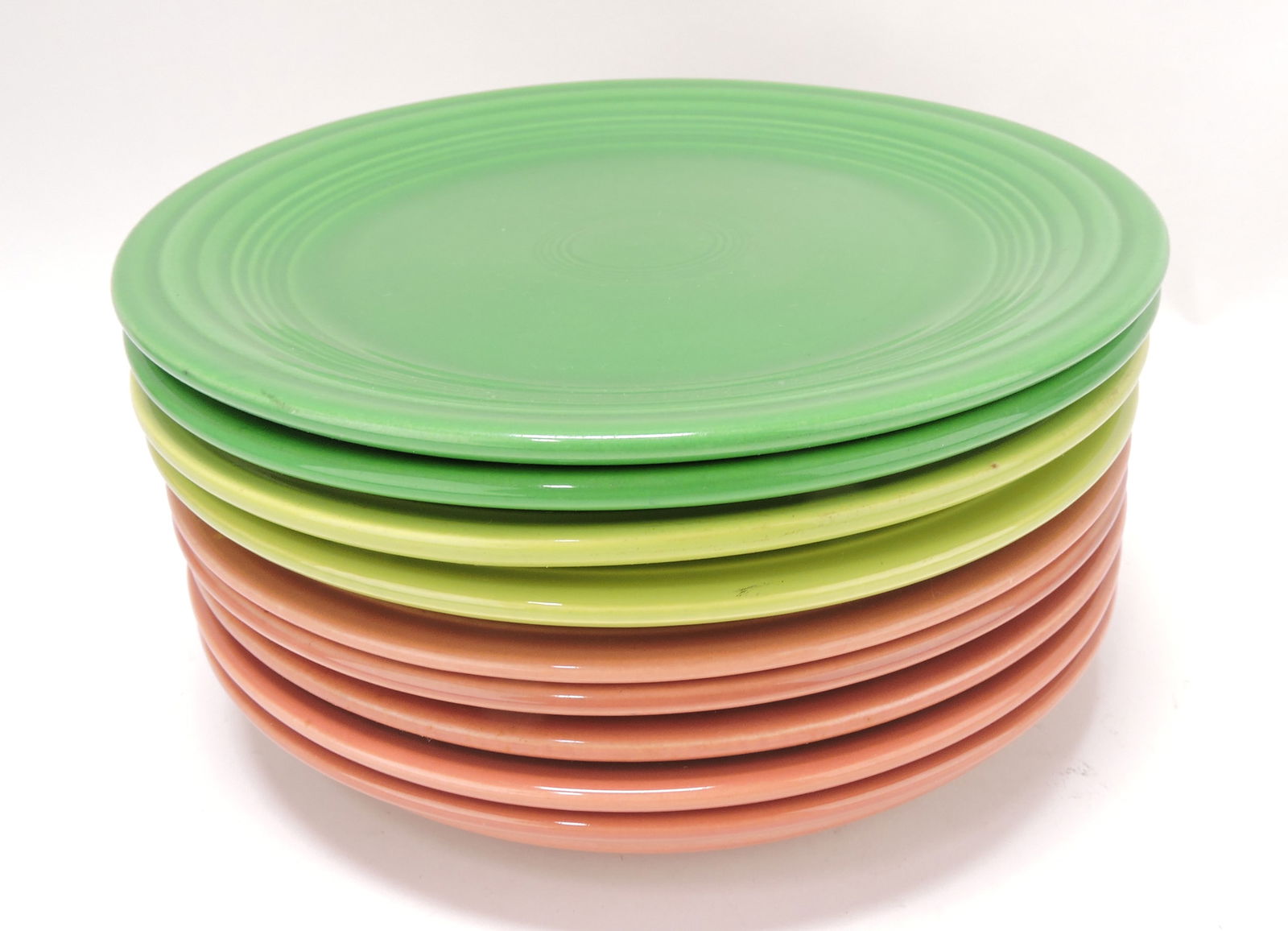 Fiesta 9" plate group: 10 - 50's colors, (1 of 1)