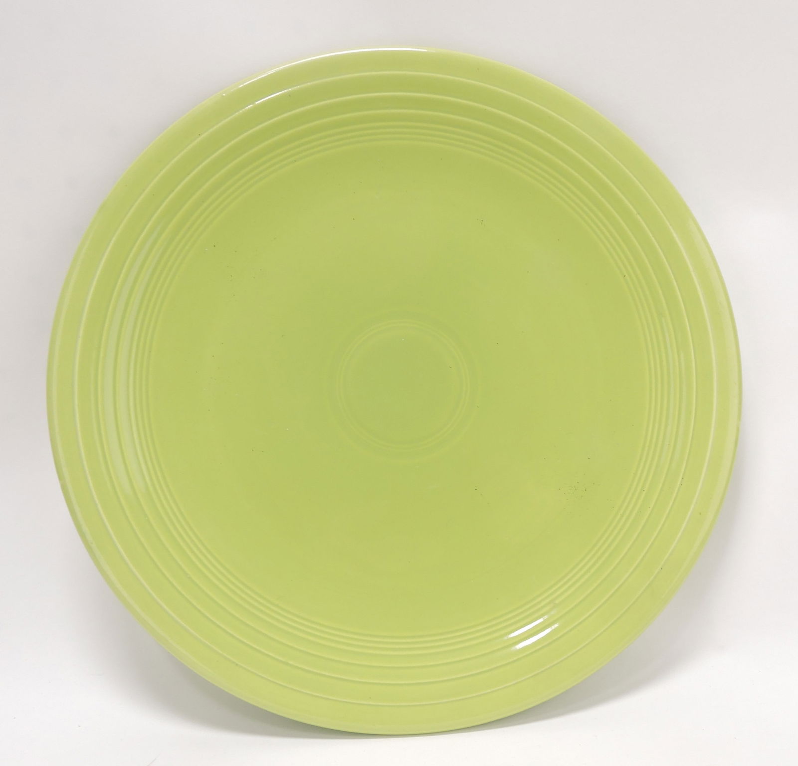 Fiesta 15" chop plate, chartreuse: .
