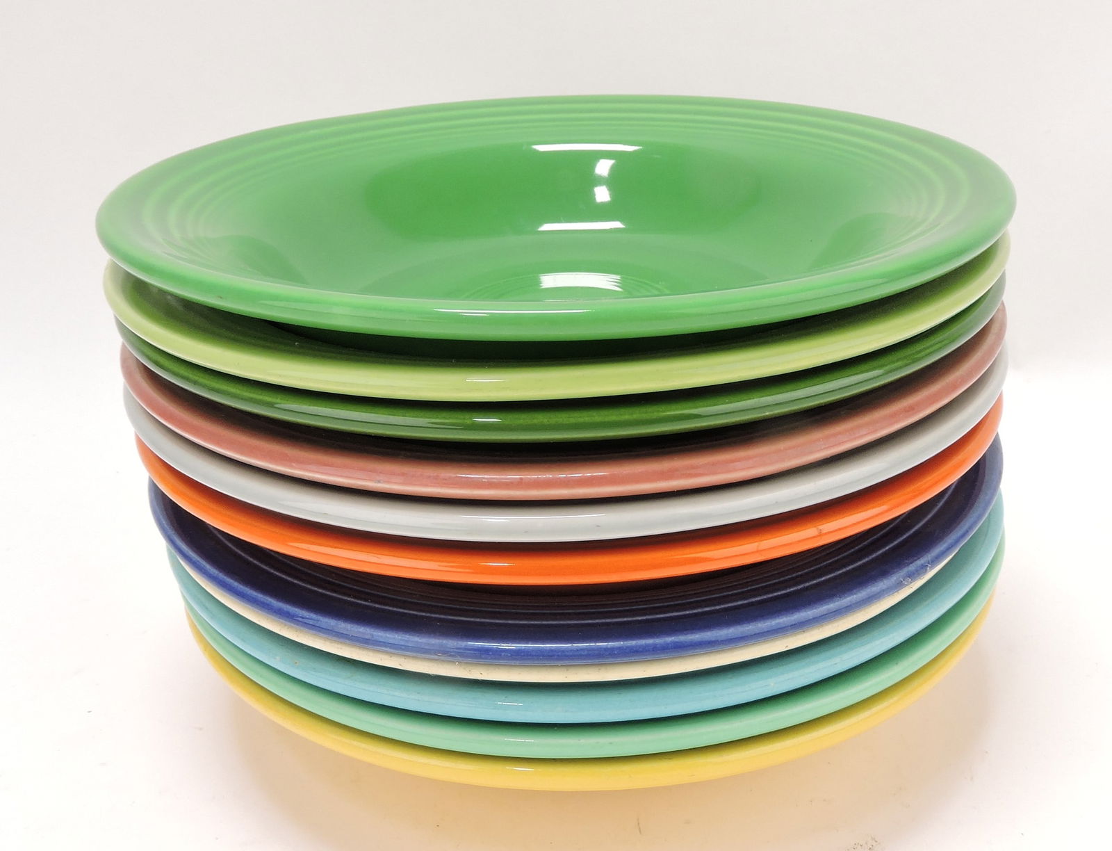 Fiesta deep plate group, all 11 colors (1 of 1)