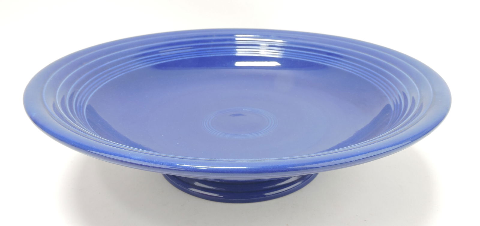 Fiesta 12" fruit comport, cobalt (1 of 1)