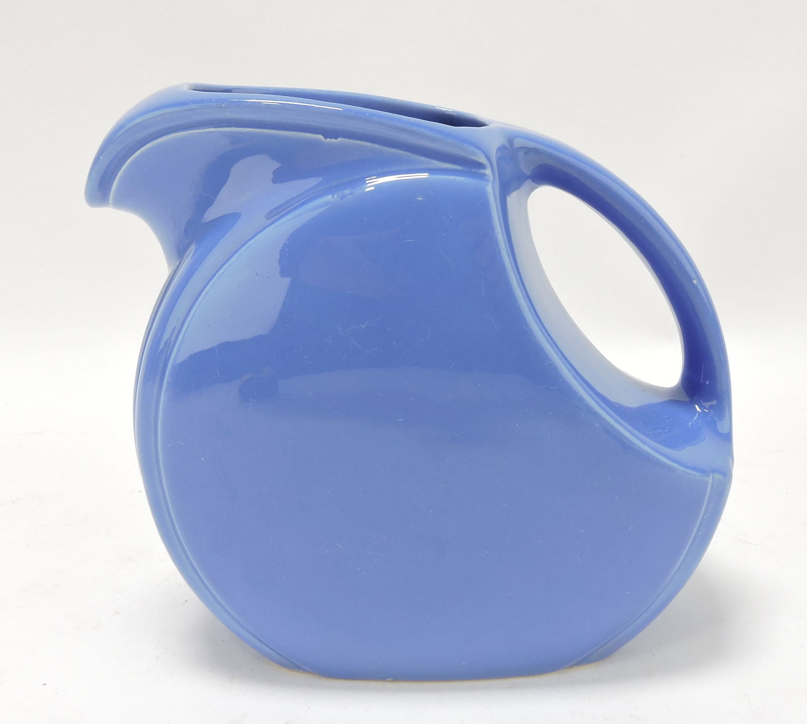 Riviera juice pitcher, mauve blue (1 of 1)