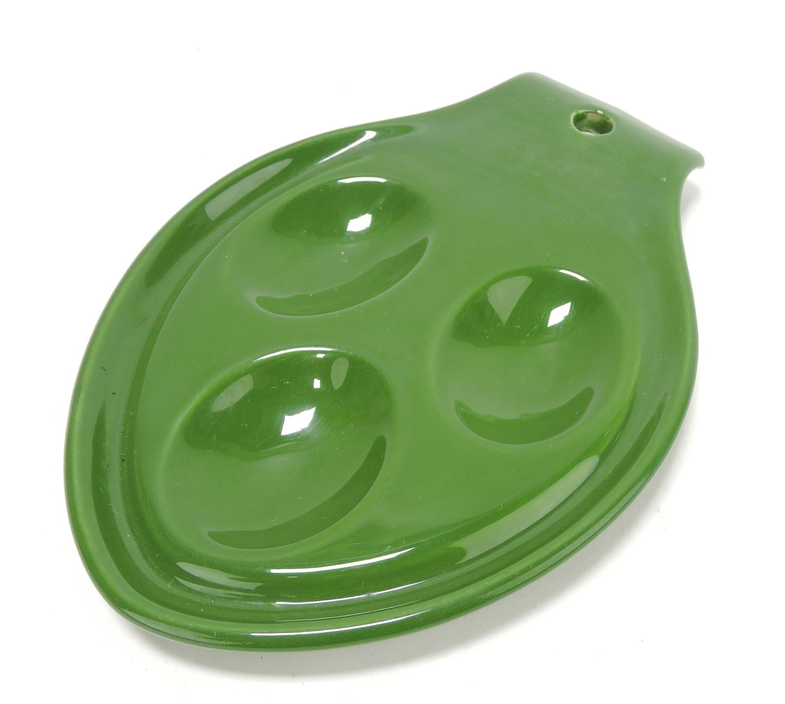 Fiesta Rhythm spoon rest, dark green (1 of 1)