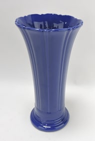 Fiesta 12" flower vase, cobalt