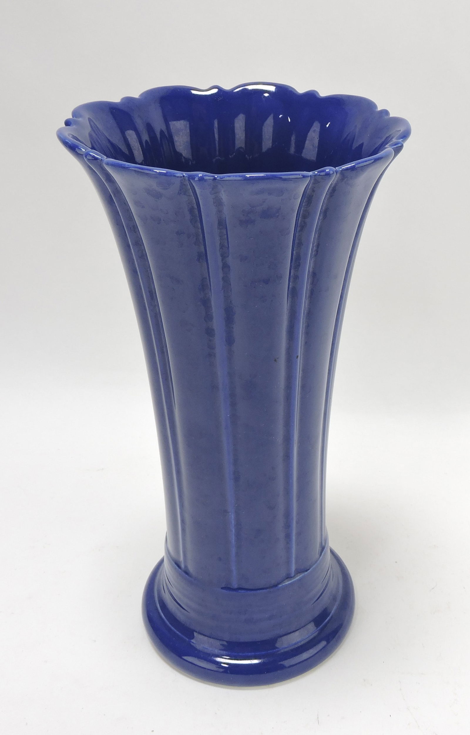 Fiesta 10" flower vase, cobalt (1 of 1)