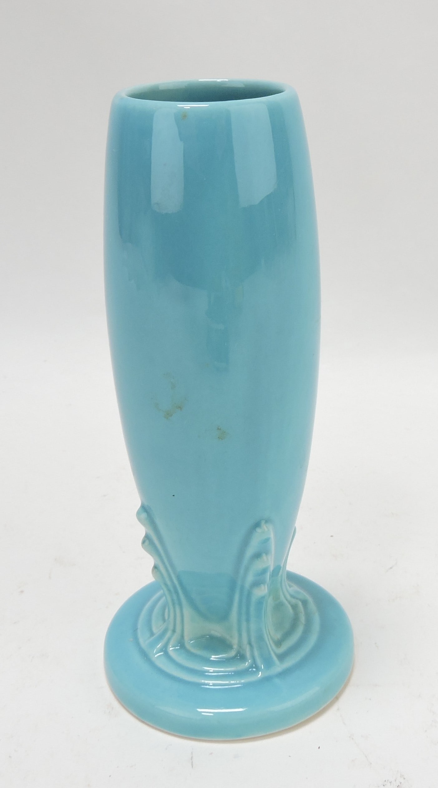 Fiesta bud vase, turquoise: .