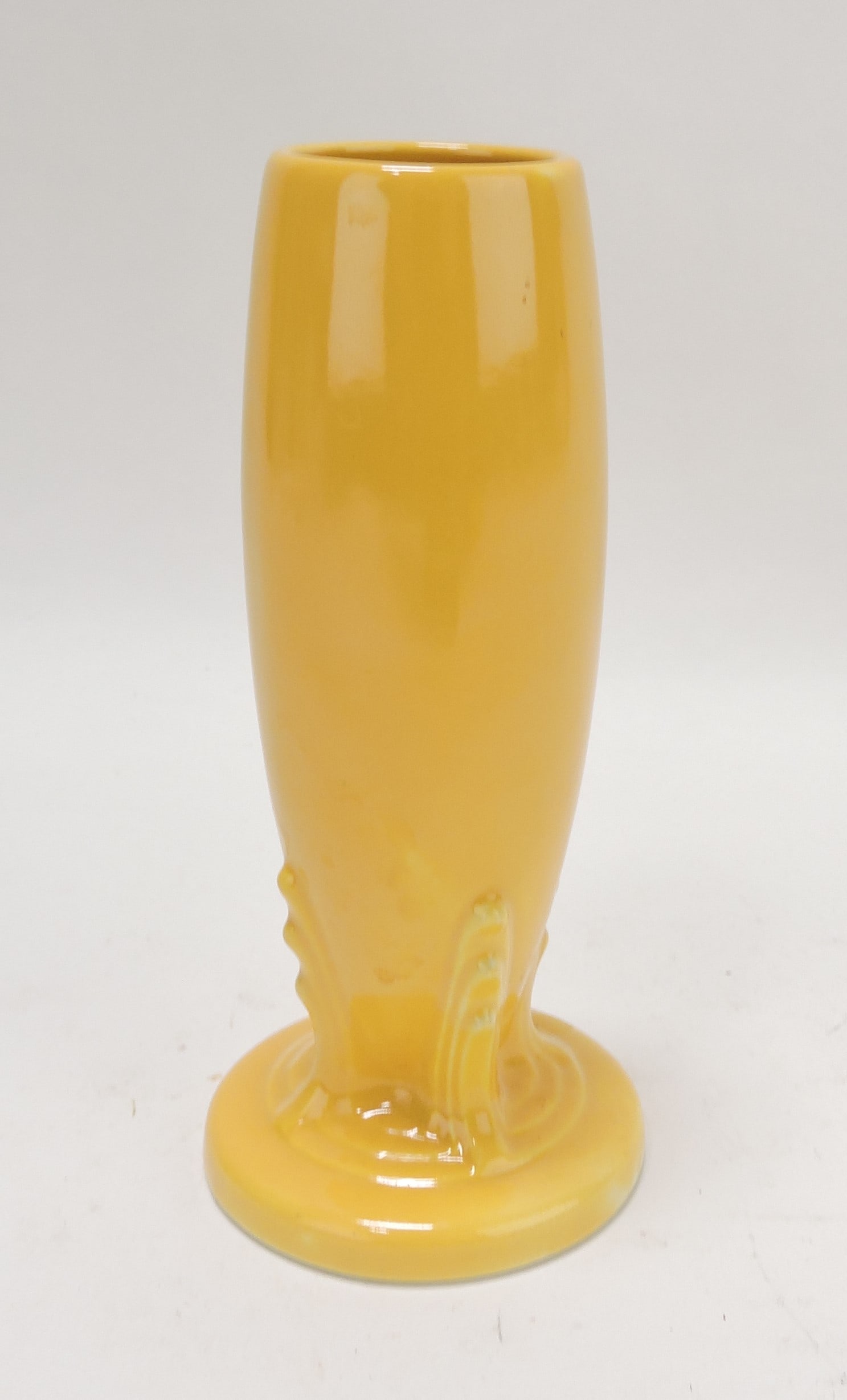 Fiesta bud vase, yellow: .