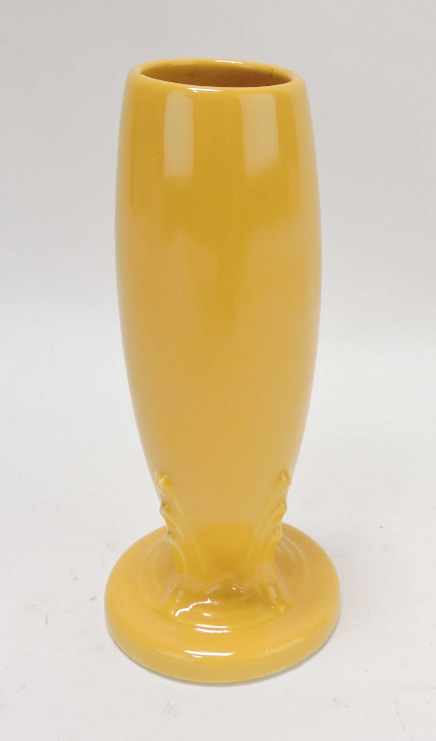 Fiesta bud vase, yellow: .