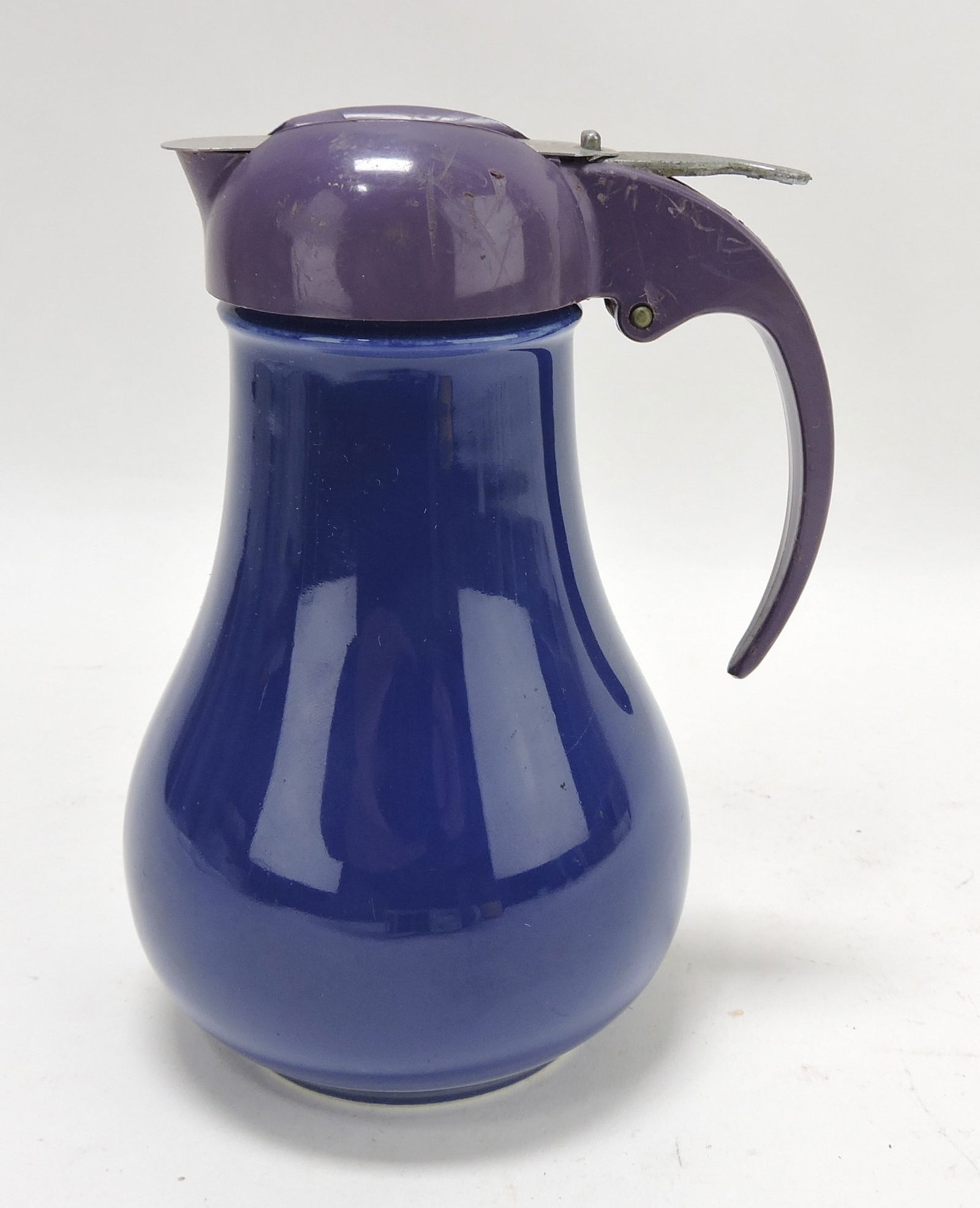 Fiesta syrup pitcher, cobalt (1 of 1)
