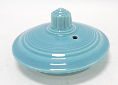Fiesta medium teapot lid, turquoise