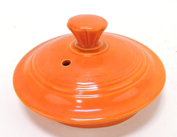 Fiesta large teapot lid, red
