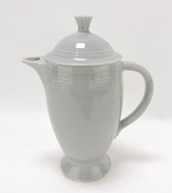 Fiesta coffee pot, gray, very minor