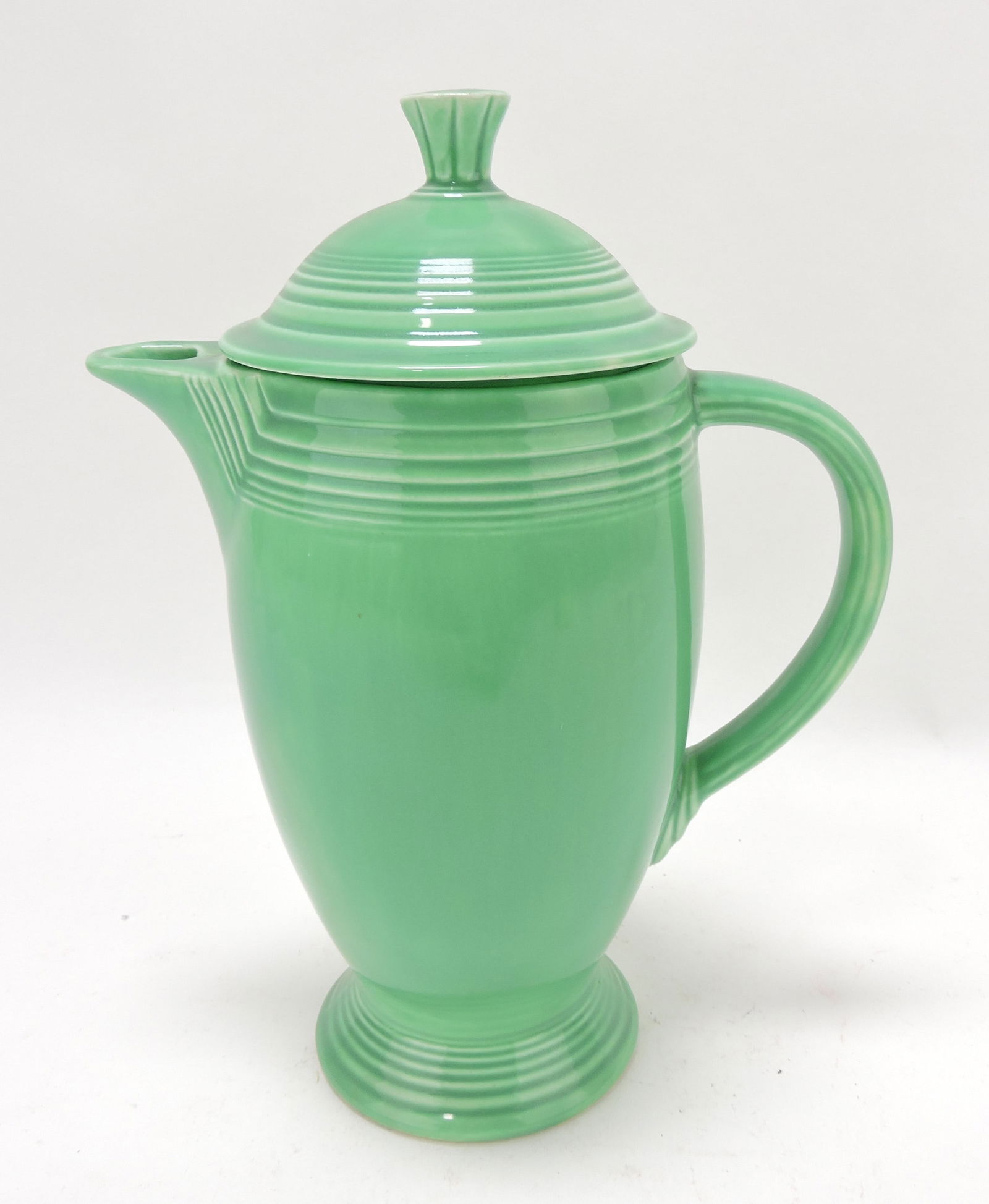 Fiesta coffee pot, green (1 of 1)