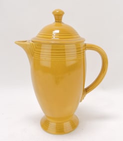 Fiesta Ironstone coffee pot, antique