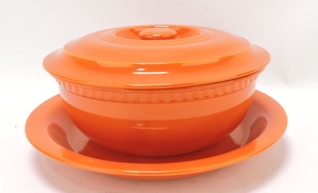 Fiesta promotional 3 pc casserole, red