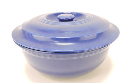 Fiesta promotional casserole, cobalt