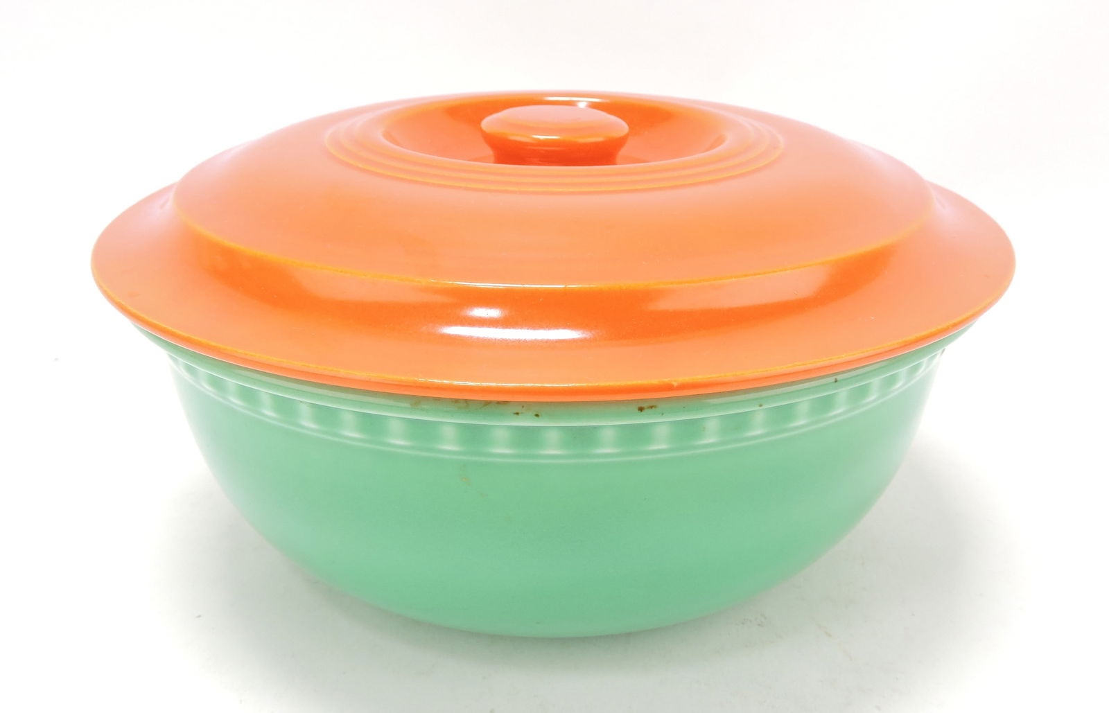 Fiesta promotional casserole, red lid, (1 of 1)