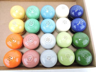 Fiesta pair of shakers group, 10 colors