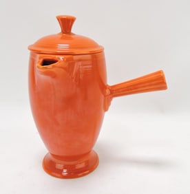 Fiesta demitasse coffee pot, red,