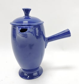 Fiesta demitasse coffee pot, cobalt