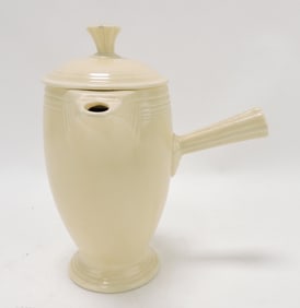 Fiesta demitasse coffee pot, ivory,