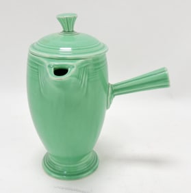 Fiesta demitasse coffee pot, green,