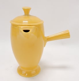 Fiesta demitasse coffee pot, yellow