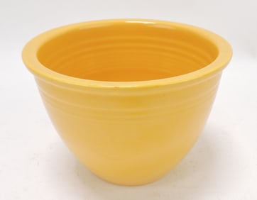 Fiesta #1 mixing bowl, yellow, kiln