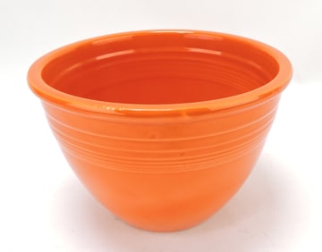 Fiesta #3 mixing bowl, red, inside