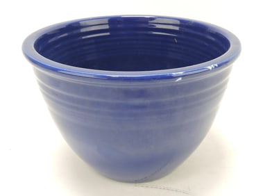 Fiesta #3 mixing bowl, cobalt, inside
