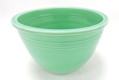 Fiesta #4 mixing bowl, green, inside