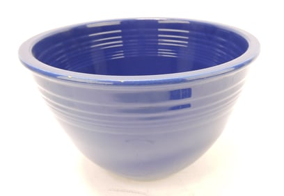 Fiesta #6 mixing bowl, cobalt, rim