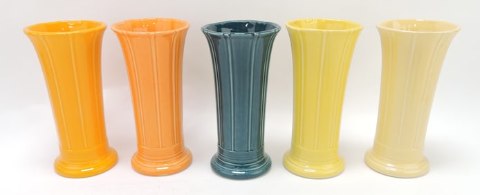Fiesta Post 86 8" flower vase group: